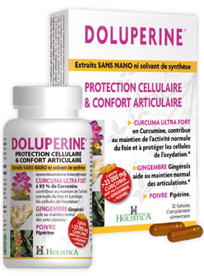 Dolupérine - Holistica - confort articulaire et protection cellulaire - 60 gélules