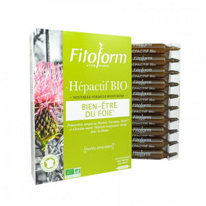 Hépactif bio - Fitoform - détox foie - 20 ampoules + 10 offertes