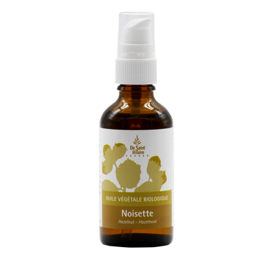 Huile végétale noisette - De Saint-Hilaire - 50 ml