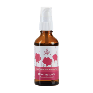 Huile végétale rose musquée - De Saint-Hilaire - 50 ml