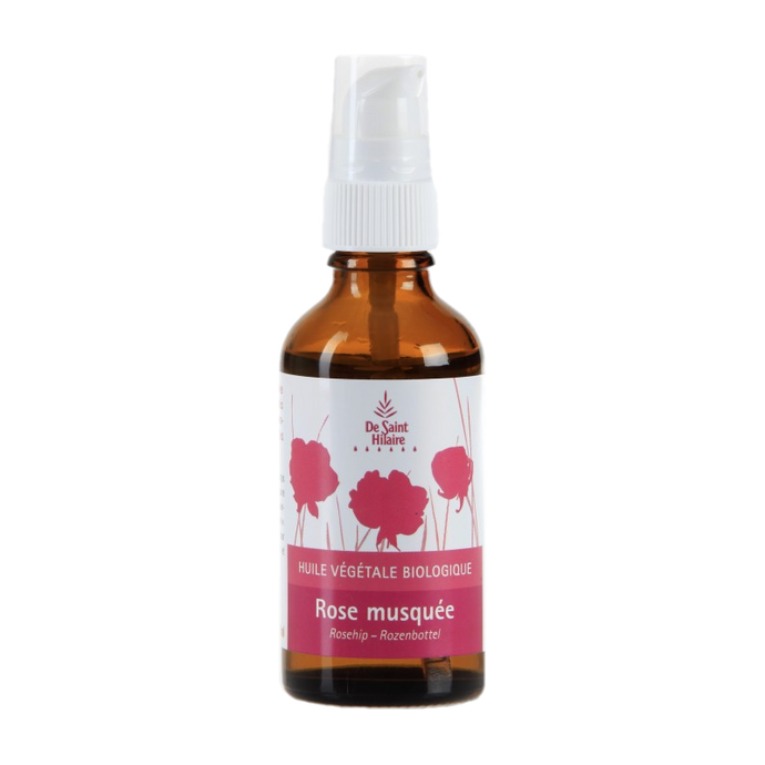 Huile végétale rose musquée - De Saint-Hilaire - 50 ml