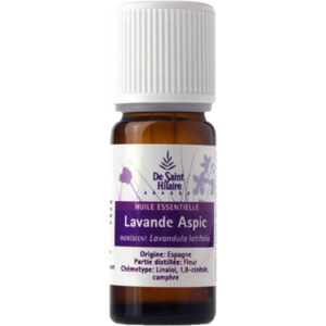 Lavande aspic - Lavandula latifolia - De Saint-Hilaire - 10 ml