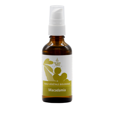 Huile végétale macadamia - De Saint-Hilaire - 50 ml