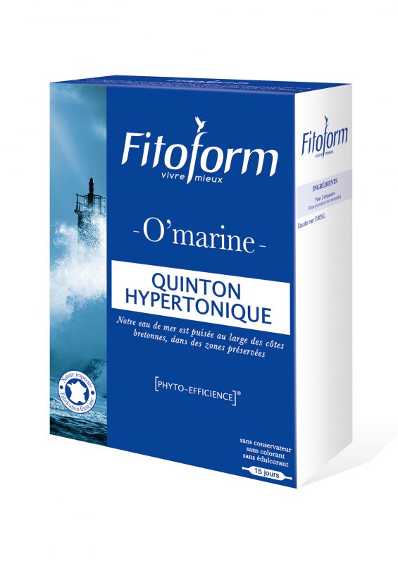 O'marine - Fitoform - équilibre nerveux - 30 ampoules