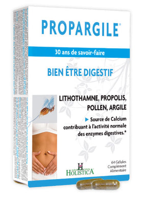 Propargile Plus - Holistica - bien-être digestif - 64 gélules