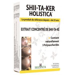 Shii-ta-ker - Holistica - immunité - 48 gélules