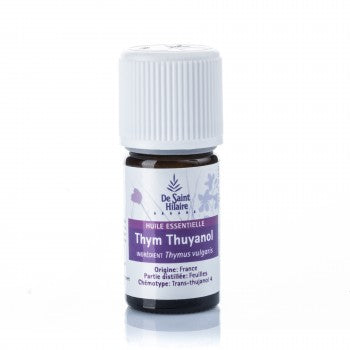 Thym à thuyanol - Thymus vulgaris - De Saint-Hilaire - 5 ml